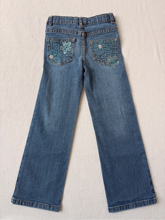 Arizona Jean Company Other - Arizona Jean Company Kids Blue Denim Jeans with Teal Accent
